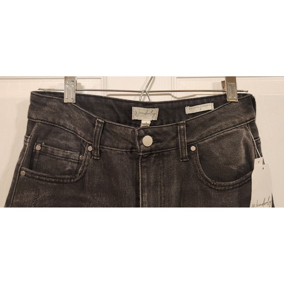 Wonderly Jeans Size 8 Cropped Straight Ashgate Wash NWT Retail $59.50 - Picture 6 of 13